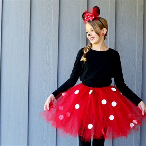 Minnie costume diy - Oct 21, 2019 - Easy DIY Minnie Mouse costume! DIY red tulle tutu with white adhesive felt circles, mouse headband (easy DIY with red & white polka dot ribbon or $10 purchase), and white gloves. I wore to work, but it could easily be made to go out, too. Fun!